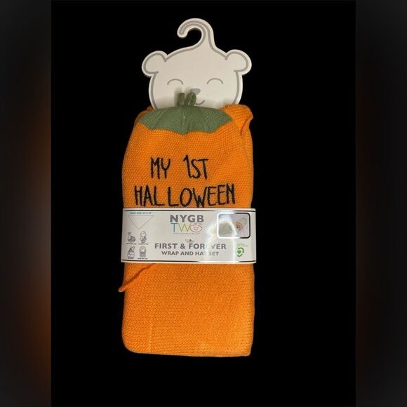 My 1st Halloween  Wrap and Hat Set - Picture 1 of 4